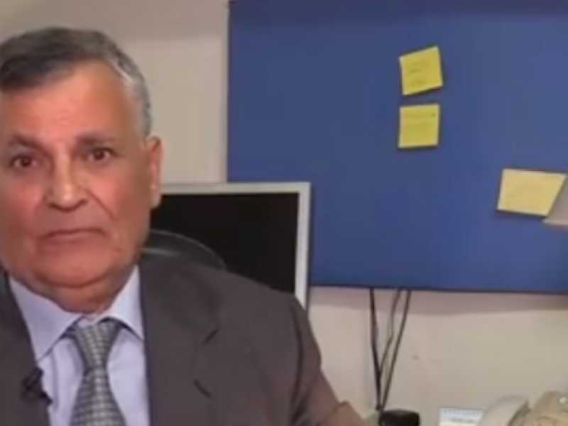 Antonio Di Maio nel video di scuse pubblicato sul suo profilo Facebook