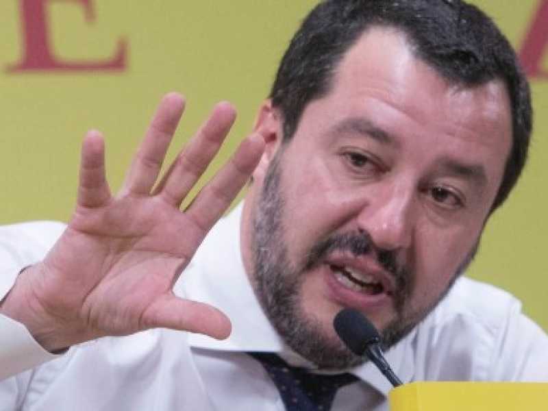 Matteo Salvini (foto Imagoeconomica)