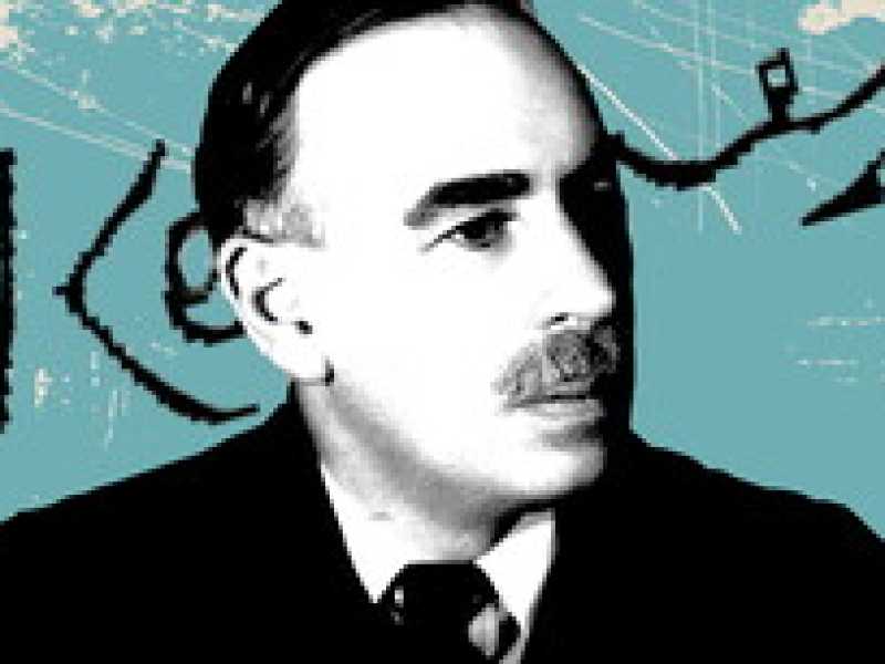 John Maynard Keynes (elaborazione grafica Il Foglio)