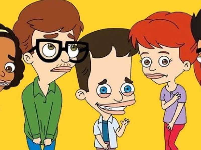 I personaggi della serie tv Big Mouth in onda su Netflix