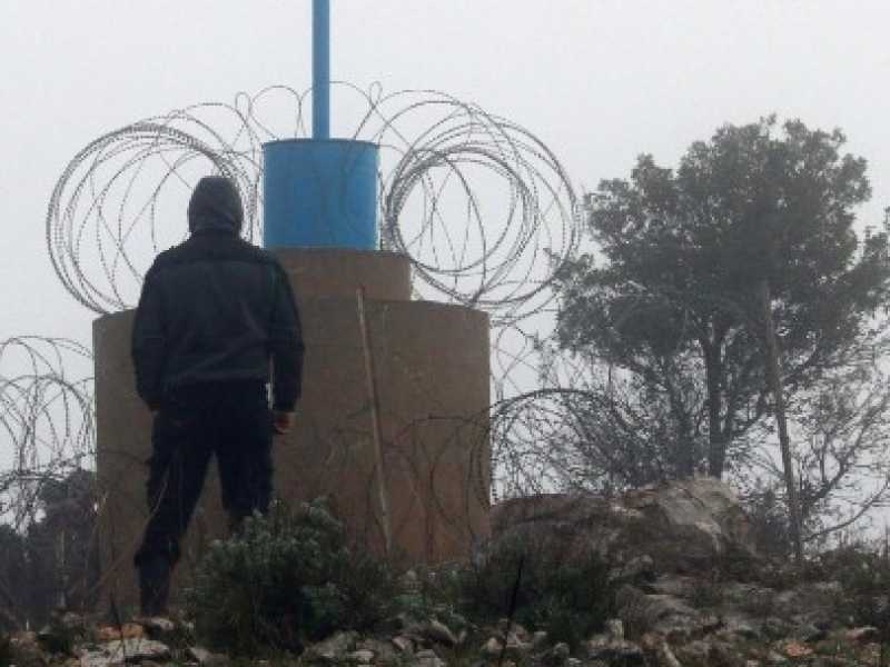 Soldati in missione Unifil al confine con il Libano. Foto LaPresse