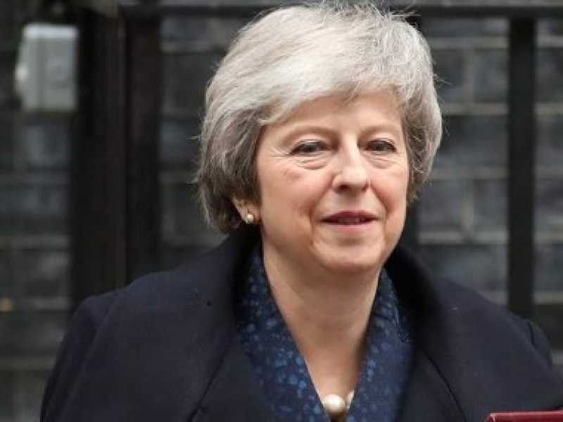 Theresa May (foto LaPresse)