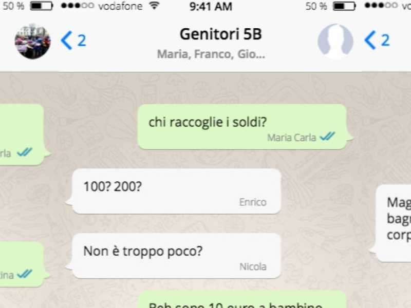 I giorni difficili delle chat di Natale e la perdita della reputazione
