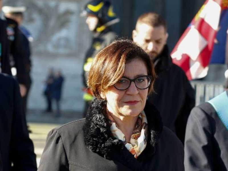 Il ministro della Difesa, Elisabetta Trenta (Foto LaPresse)