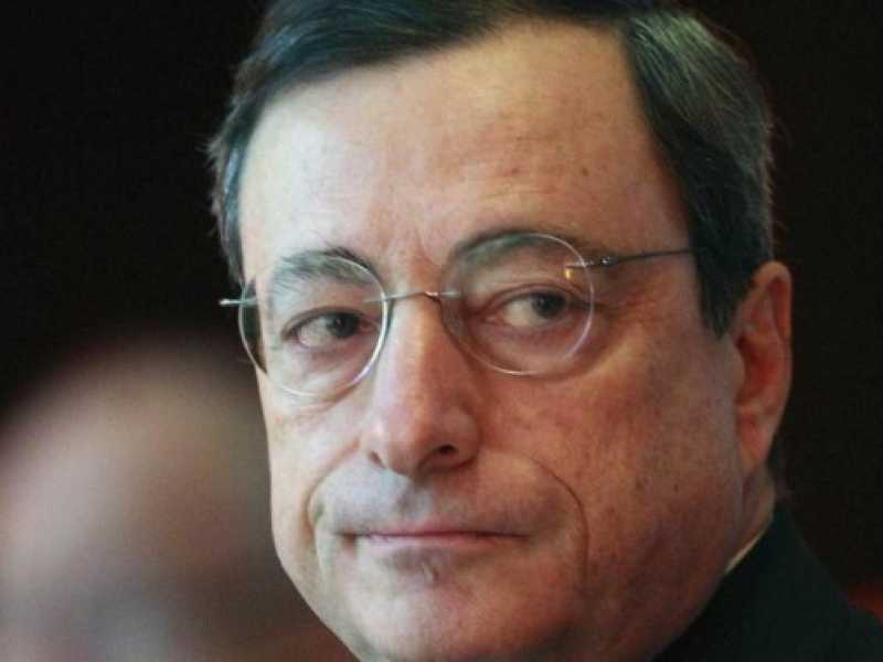Mario Draghi (foto LaPresse) 