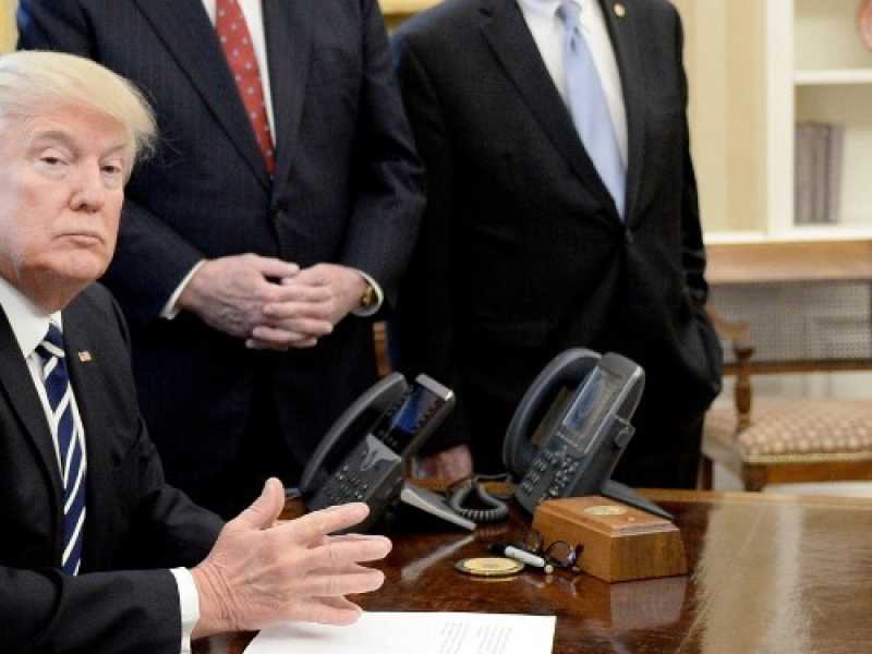 Donald Trump (foto LaPresse)