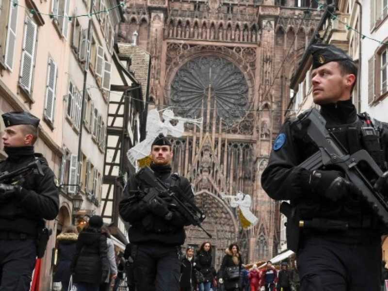 La cattedrale di Notre-Dame a Strasburgo e le ronde della polizia francese (Goethe) 