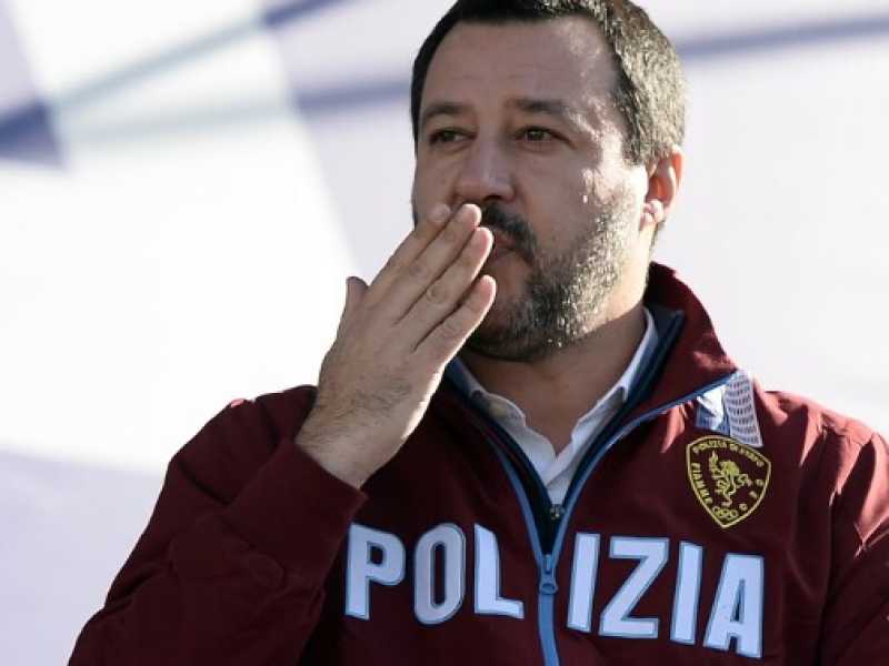 Matteo Salvini (foto LaPresse)
