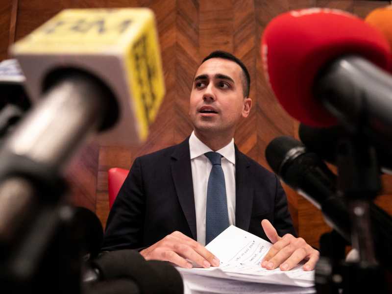 Luigi Di Maio (foto LaPresse)