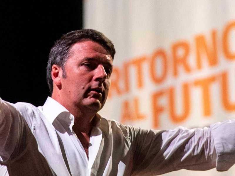 Matteo Renzi (foto Imagoeconomica)