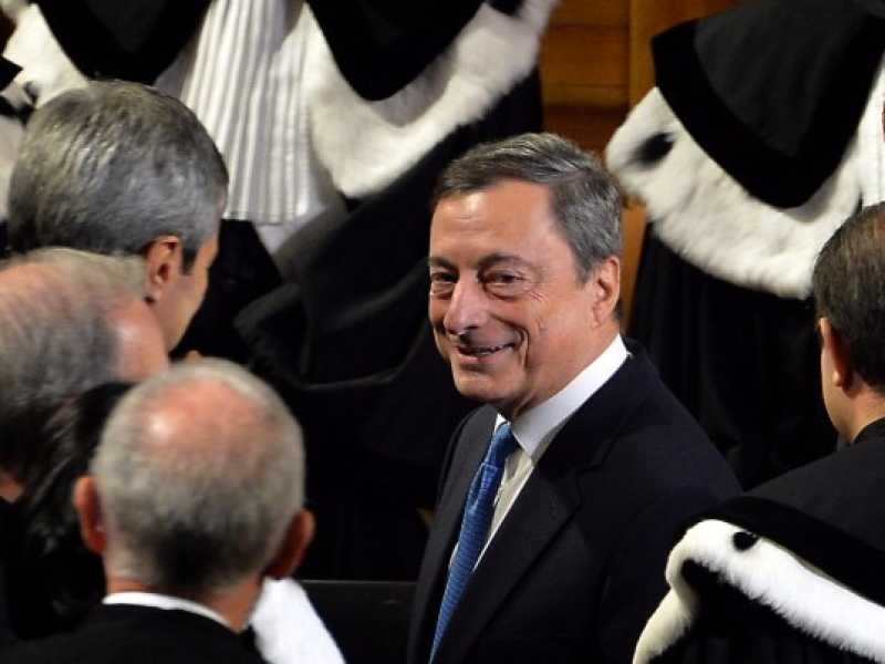 Mario Draghi (foto LaPresse)