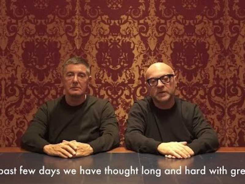 Dolce e Gabbana nel video di scuse dopo lo spot ritenuto offensivo dai cinesi