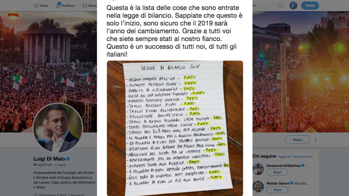 Immagine di Trasformare l'Italia in un disastro. Fatto