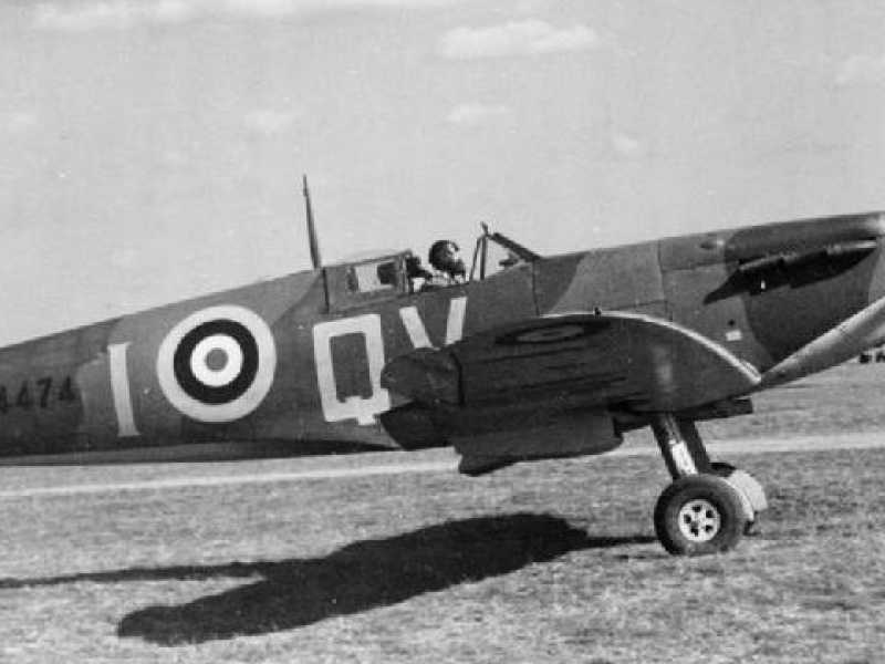 Un Supermarine Spitfire della Royal Air Force