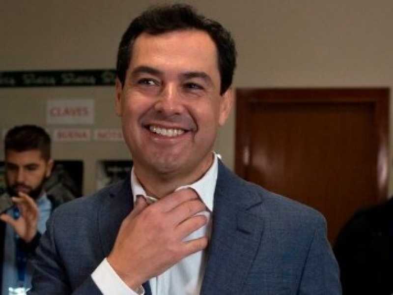 Juan Manuel Moreno (foto LaPresse)