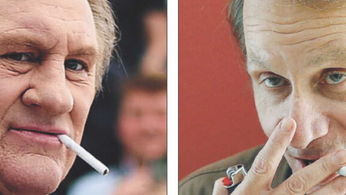 Immagine di Depardieu e Houellebecq, i cinesovranisti