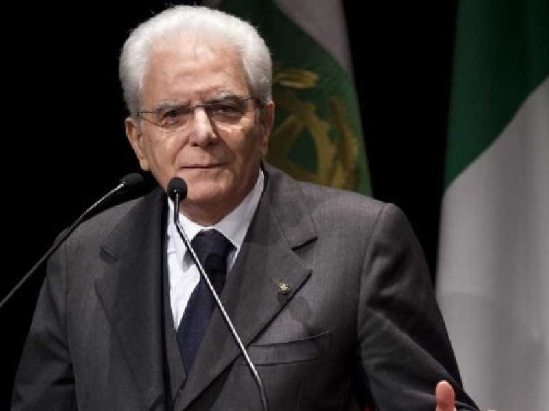 Sergio Mattarella (foto LaPresse)
