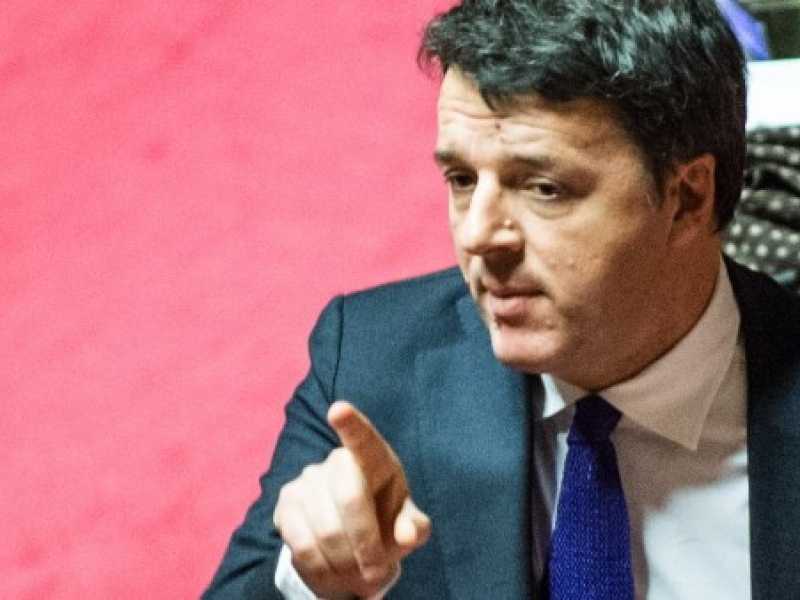 Matteo Renzi (foto Imagoeconomica)