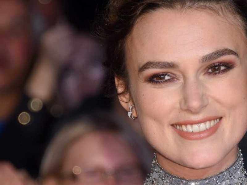 L'attrice britannica Keira Knightley (Foto LaPresse)