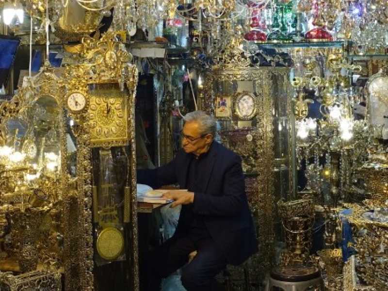 Commercianti del Grand Bazaar di Teheran (foto di Andrea Prada Bianchi)