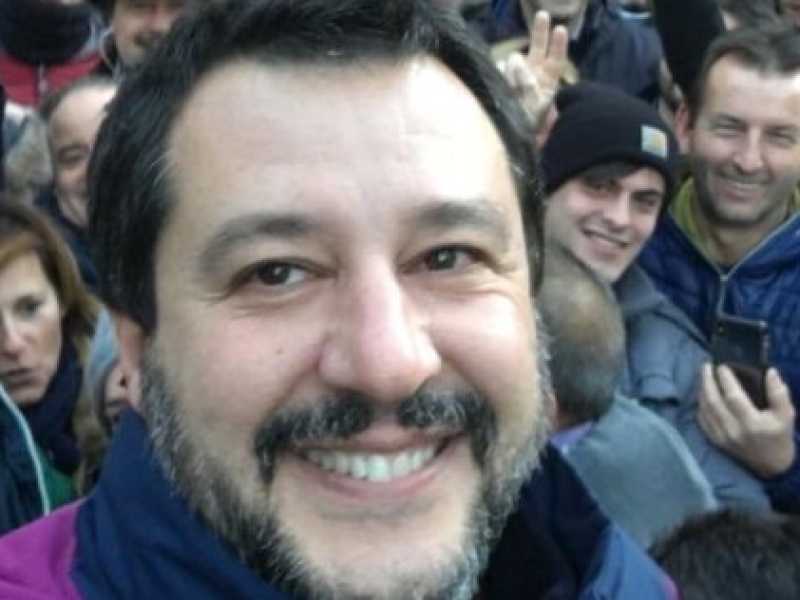 foto tratta dal profilo Twitter di Matteo Salvini