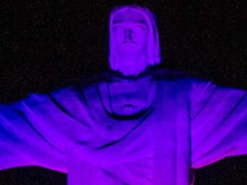 La statua del Cristo a Rio de Janeiro (foto LaPresse)