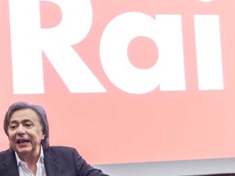 Il nuovo direttore di Rai2 Carlo Freccero (Foto Imagoeconomica)