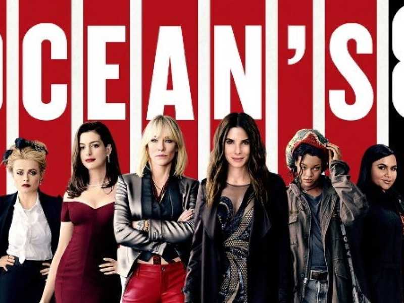 Il manifesto del film Ocean's 8 (Immagini prese da Facebook)