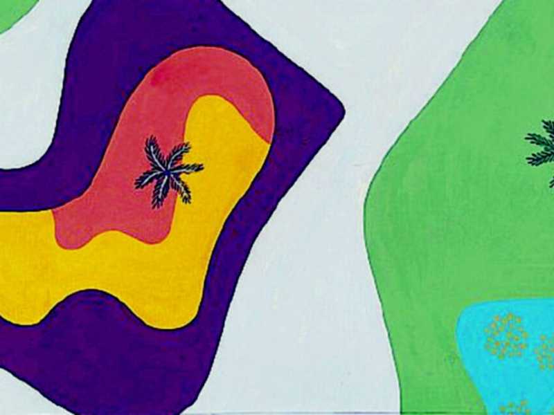 Roberto Burle Marx, progetto per il giardino di una casa al mare a Santa Barbara, California (1948)