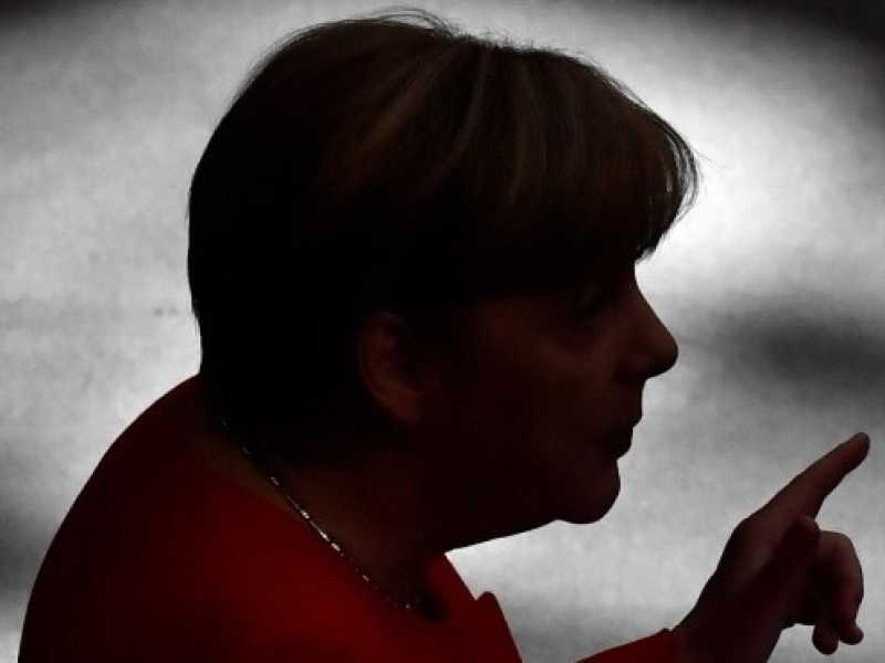 La cancelliera tedesca Angela Merkel (foto LaPresse)