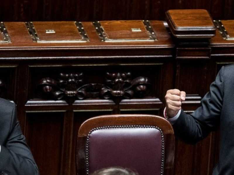 Luigi Di Maio e Matteo Salvini (foto LaPresse)
