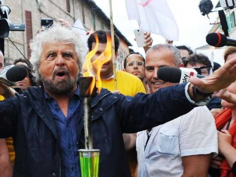 Beppe Grillo (foto LaPresse)