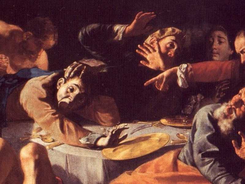 Gaspare Traversi, "Uccisione di Aronne", Galleria di Stoccarda
