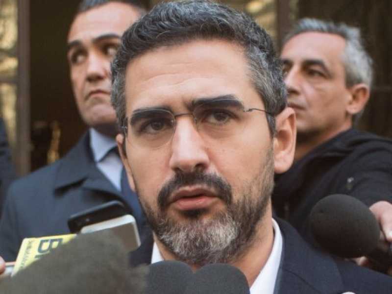 Il ministro dei Rapporti col Parlamento Riccardo Fraccaro del M5s (Foto LaPresse)