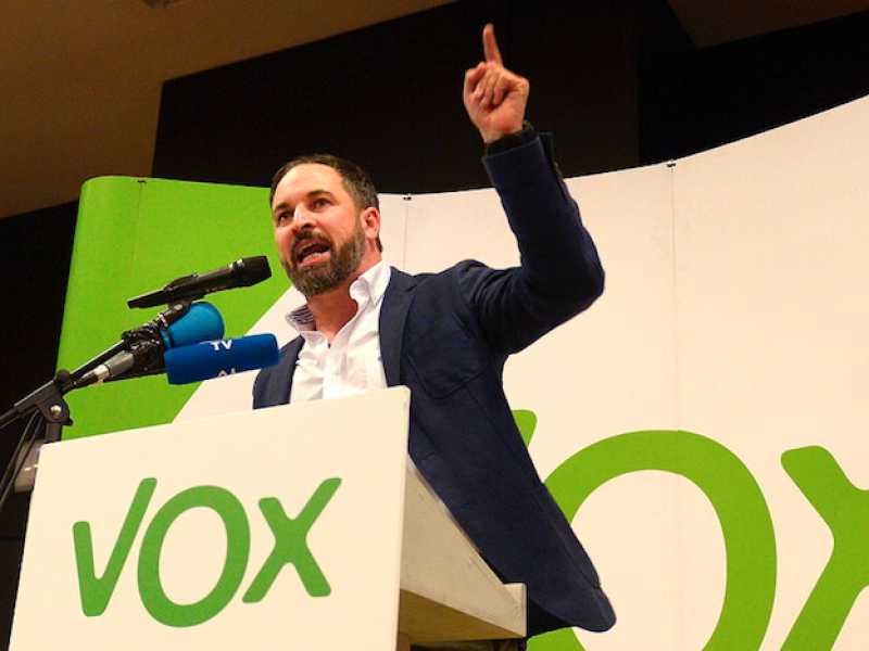 Santiago Abascal, leader di Vox (LaPresse)