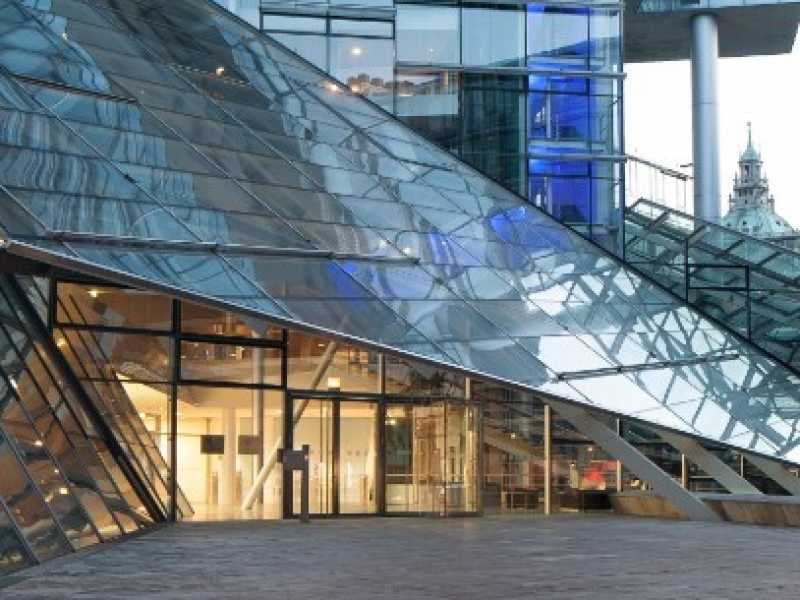 Uno scorcio della sede centrale della Norddeutsche Landesbank, a Hannover