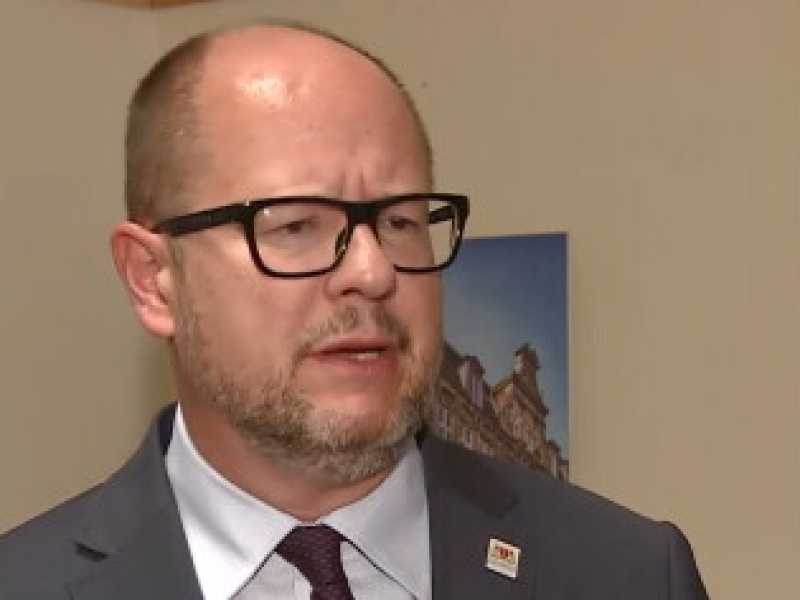 Il sindaco di Danzica Paweł Bogdan Adamowicz