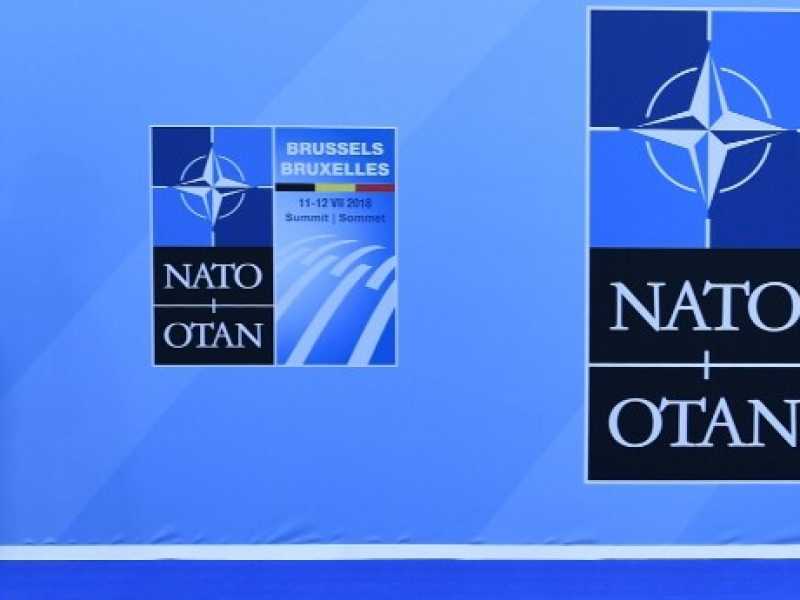 Donald Trump all'ultimo vertice della Nato a Bruxelles, luglio 2018. Foto LaPresse