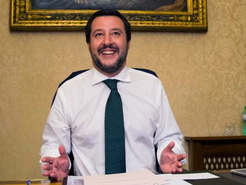 Matteo Salvini (foto LaPresse)