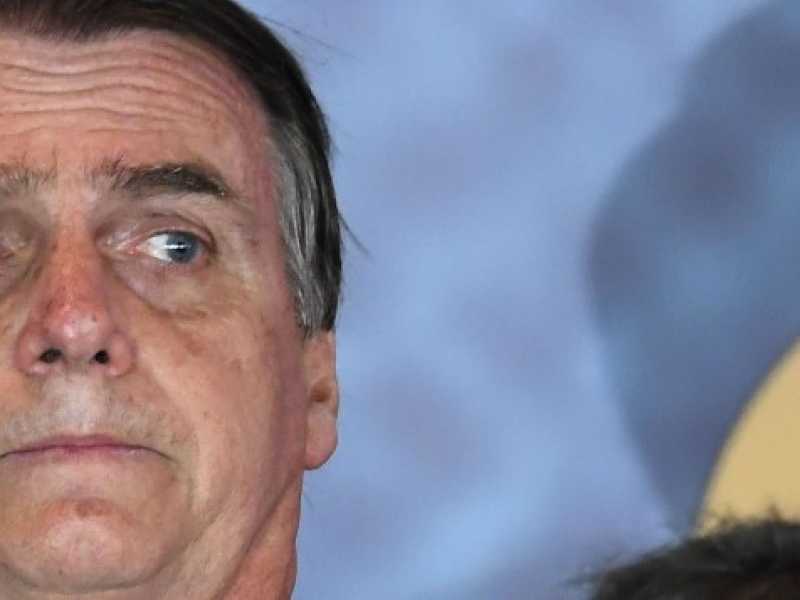 Il presidente brasiliano Jair Bolsonaro (foto LaPresse)