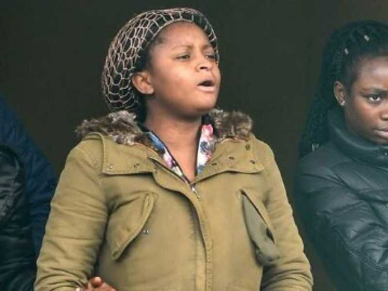Migranti al Cara di Castelnuovo di Porto (foto LaPresse)