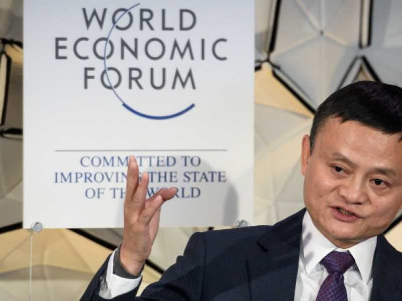 A Davos Jack Ma ha detto che la tecnologia potrebbe provocare la Terza guerra mondiale (LaPresse)