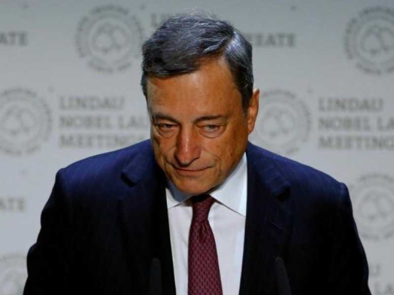 Mario Draghi (foto LaPresse)