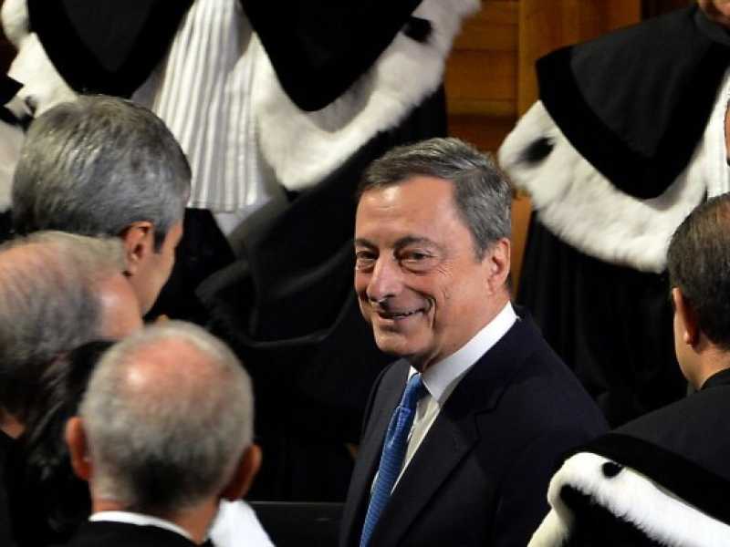 Mario Draghi (foto LaPresse)