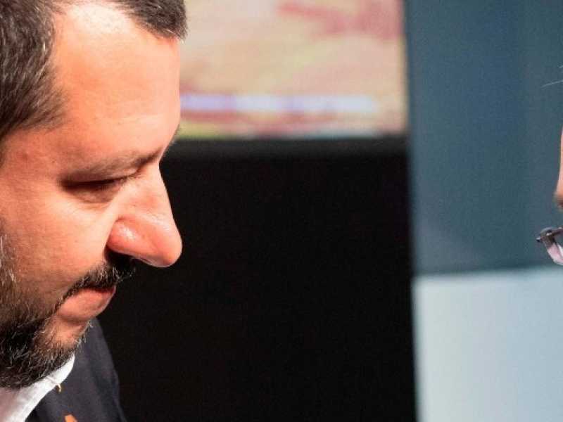 Herbert Kickl e Matteo Salvini (foto LaPresse)