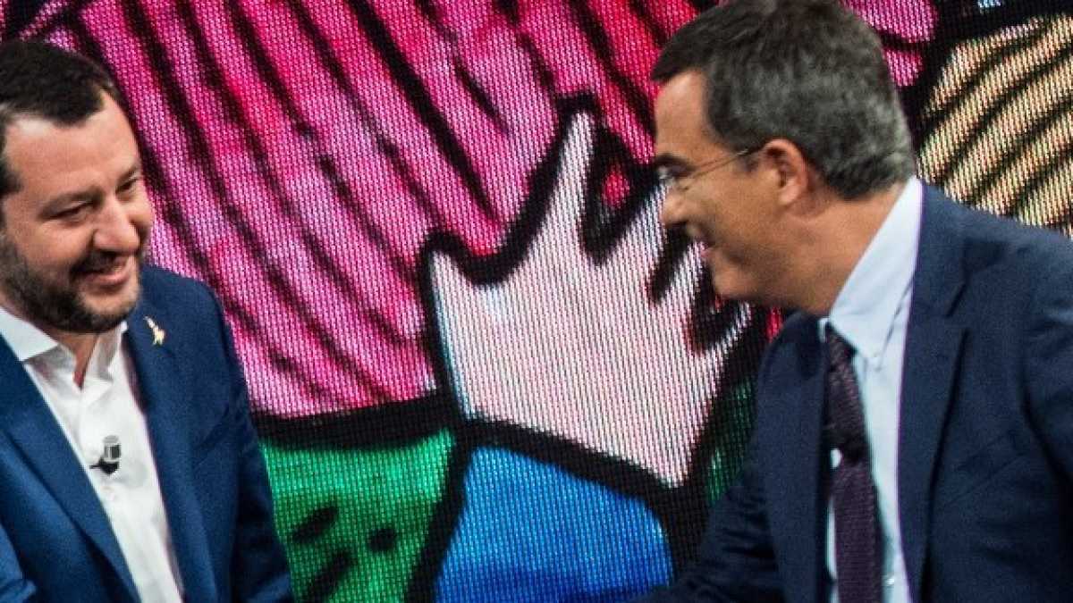 Immagine di Floris e il problema degli applausi in tv