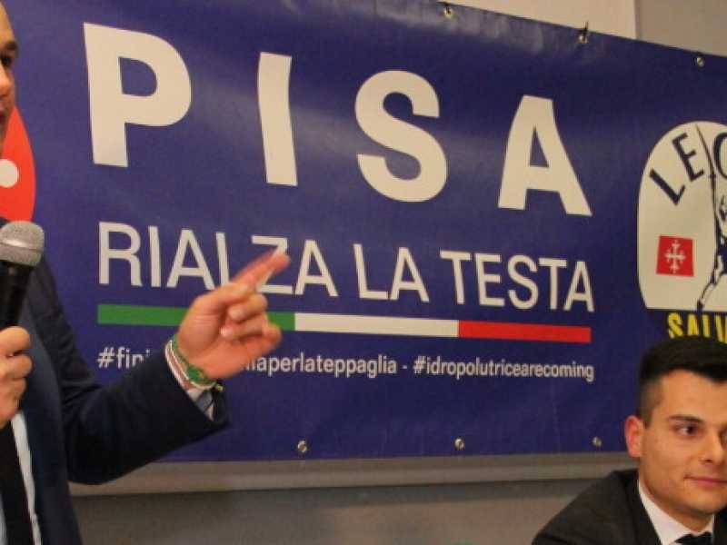 Foto tratta dalla pagina Facebook Lega - Sezione di Pisa