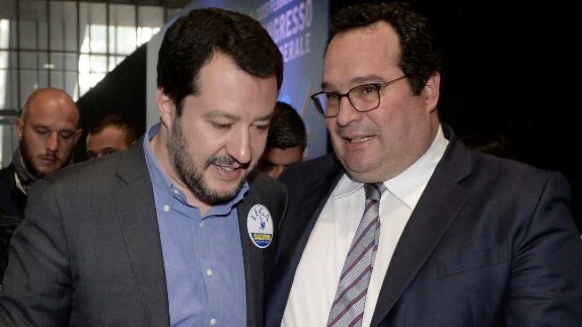 Immagine di Durigon, sottosegretario-bodyguard della quota cento (e di Salvini)