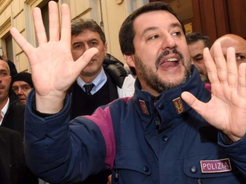 Matteo Salvini (foto LaPresse)