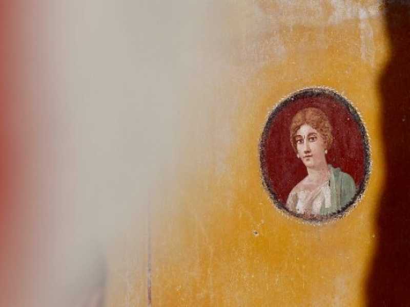 Un affresco romano a Pompei